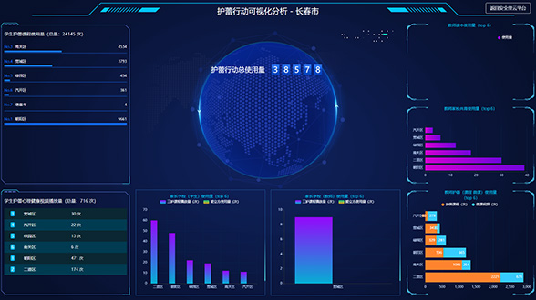 长春市护蕾行动可视化分析